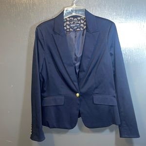 Women’s Jones New York Signature Navy Blue Blazer Size 12